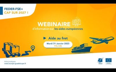 Webinaire aide au fret