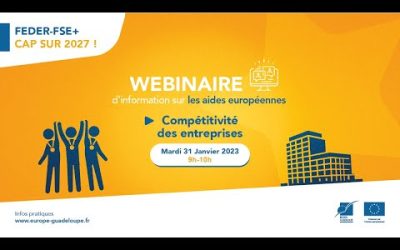 Webinaire compétitivité des entreprises