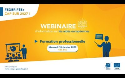 Webinaire formation professionnelle